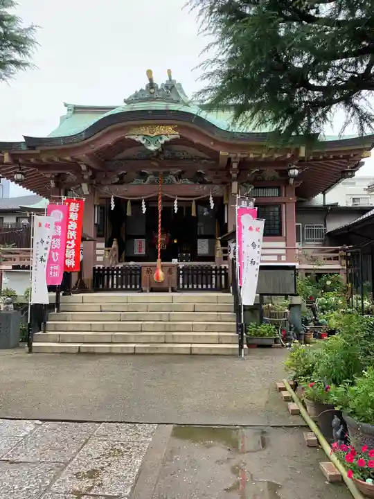 今戸神社の本殿・本堂