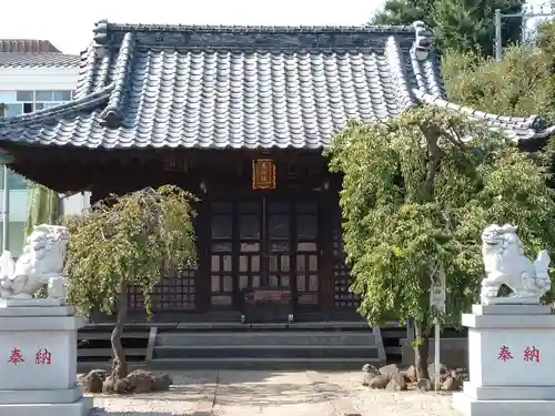 鈴谷天神社の本殿