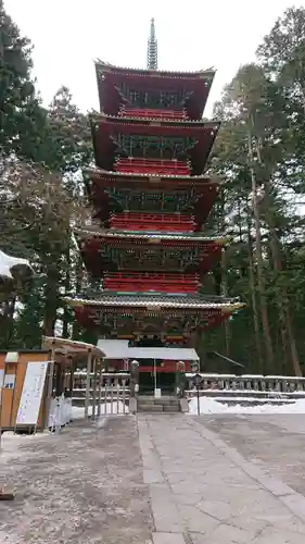 日光東照宮の塔