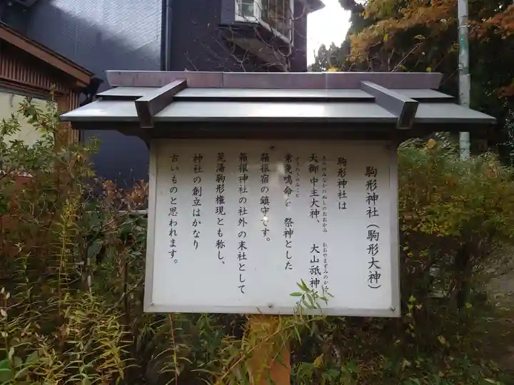 駒形神社(箱根神社摂社)(神奈川県)
