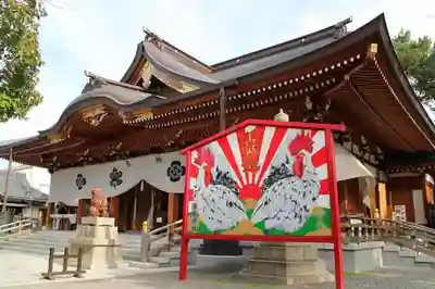 岸城神社の本殿・本堂