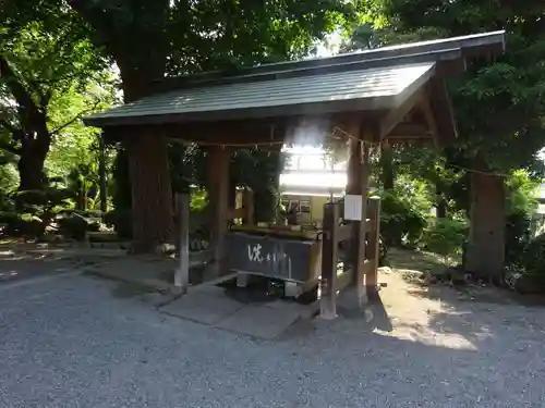 豊受大神の手水舎