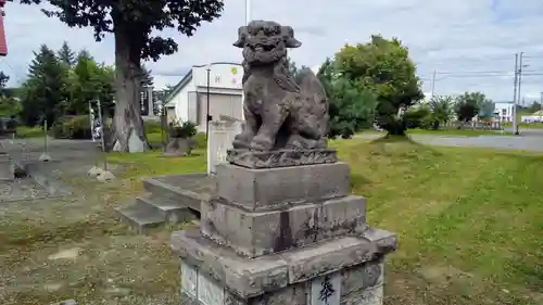 沼田神社の狛犬