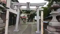 新町諏訪神社の鳥居
