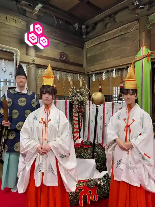 釧路一之宮 厳島神社の初詣