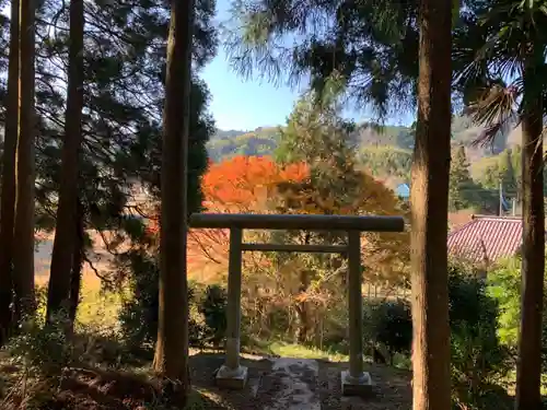 天照神社の景色