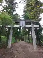千代ケ岡八幡宮の鳥居