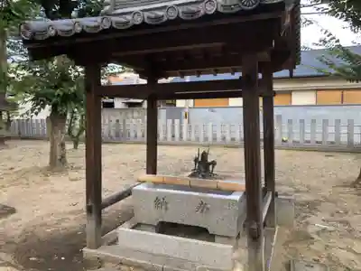 志貴縣主神社の手水舎