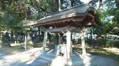 朝日森天満宮の手水舎