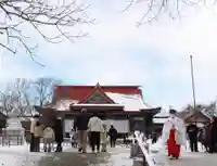 釧路一之宮 厳島神社の本殿・本堂