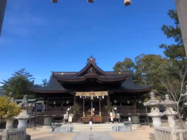 白鳥神社の本殿・本堂