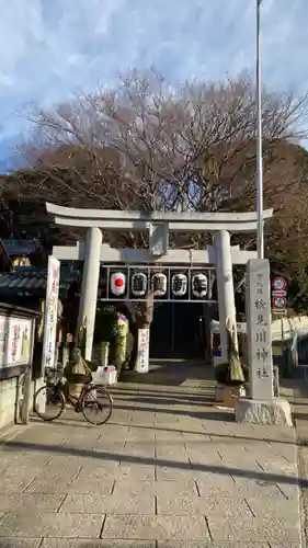 検見川神社の鳥居