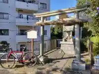 川端水神社の鳥居