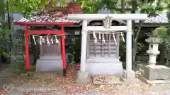 産千代稲荷神社の鳥居