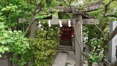 正ノ木稲荷 稲積神社の鳥居