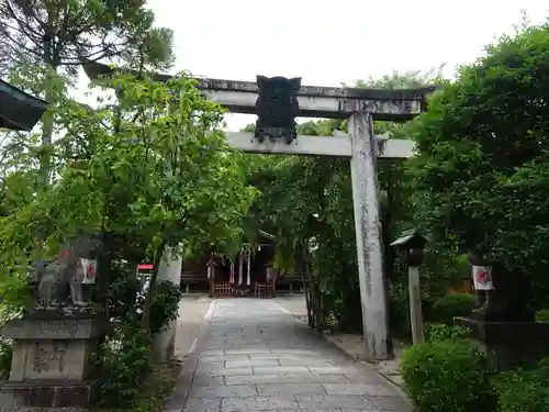 三輪坐恵比須神社の鳥居