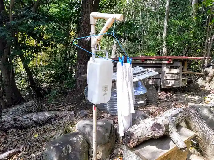 神明社(下村神明社)の手水舎