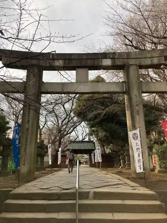 上野東照宮の鳥居