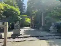 川上山若宮八幡宮の鳥居