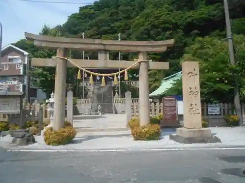 叶神社（東叶神社）の鳥居