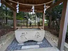 八幡神社の手水