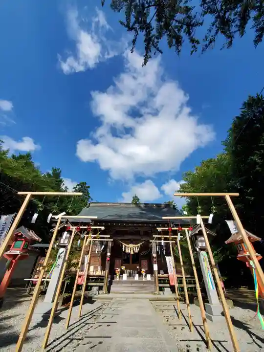 滑川神社 - 仕事と子どもの守り神(福島県)