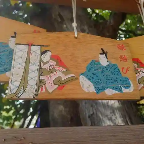 白山神社の絵馬