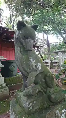 玉田神社の狛犬