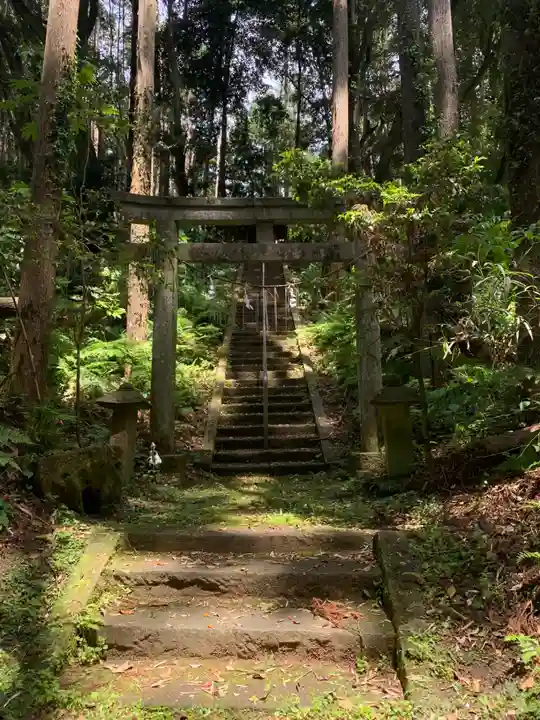 神明神社の鳥居