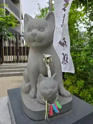 駒込妙義神社の狛犬