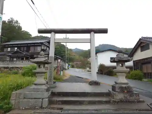 眞名井神社（籠神社奥宮）の鳥居