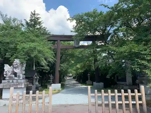 冨士御室浅間神社の鳥居