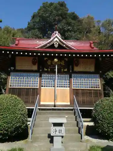 天狗山雷電神社の本殿・本堂