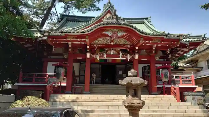 法華経寺の本殿・本堂