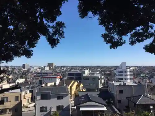 常陸第三宮　吉田神社の景色