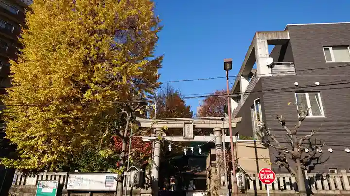 小野照崎神社の鳥居