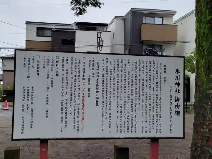 上町氷川神社の歴史