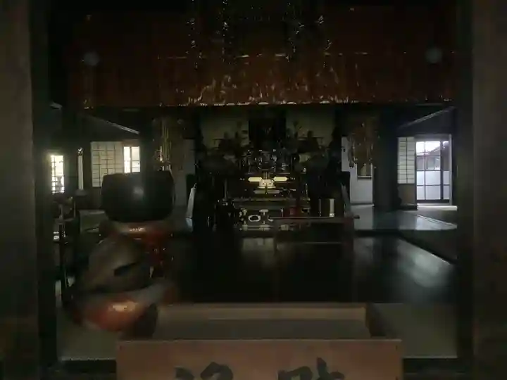 長久寺の本殿・本堂