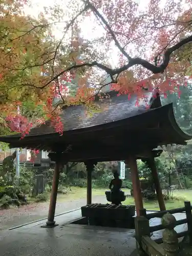 華厳寺の手水