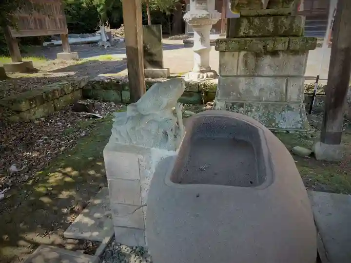 星宮神社の手水舎