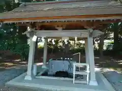 朝日森天満宮の手水