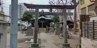 南品川諏訪神社の鳥居