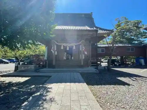 蒲原神社の本殿・本堂
