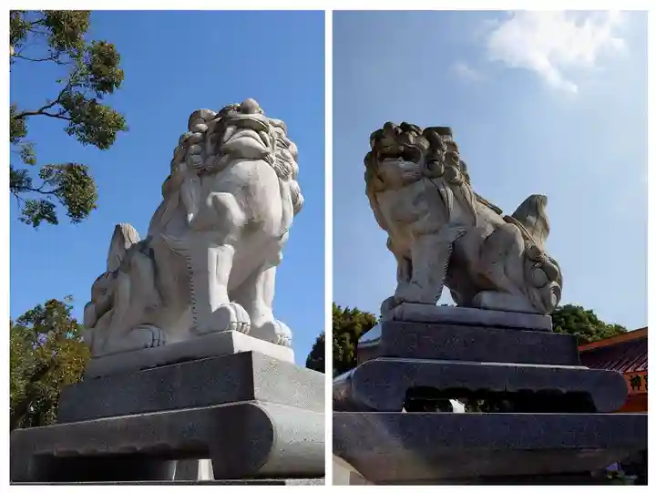 宇佐神宮の狛犬