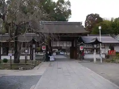 平野神社の山門・神門