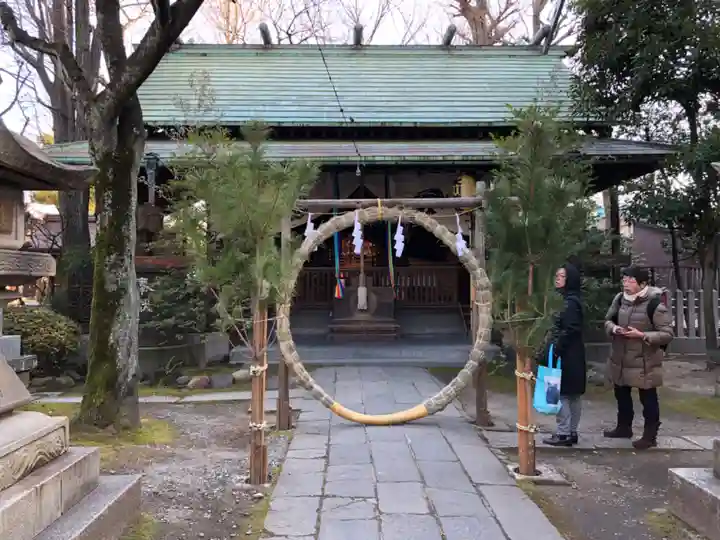 仲町氷川神社の本殿・本堂