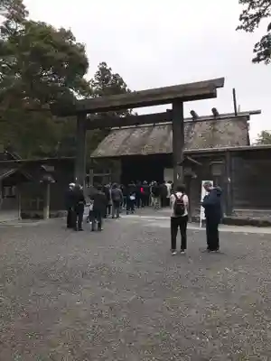 伊勢神宮外宮(豊受大神宮)の鳥居