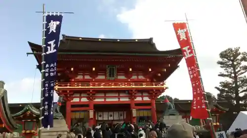 伏見稲荷大社の山門・神門