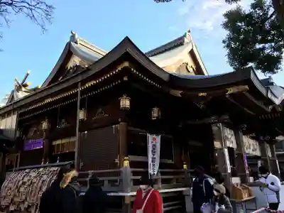 湯島天満宮の本殿・本堂