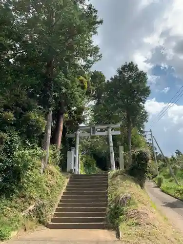 羽雄神社の鳥居